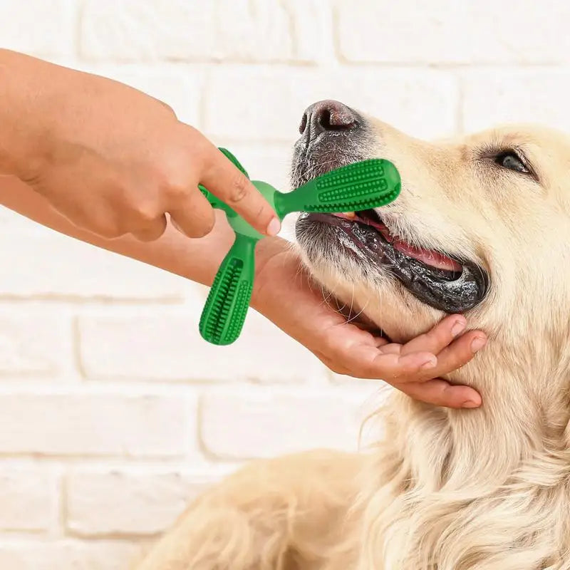 Dog Toothbrush Toys Boredom Interactive Teething Chewing Toy Gnawing Cleaning Toys for Pets, Puppy, Doggy, Small and Medium Dog