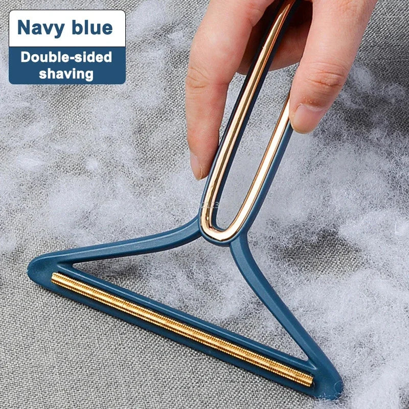 Portable Pet Hair Remover Coat Scraper Carpet Lint Remover Metal Pet Fur Cleaning Brush Dog Cat Hair Tool Pet Litter Supplies